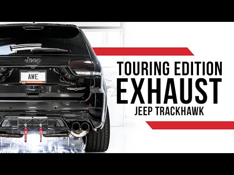 AWE Touring Edition Exhaust for the WK2 Jeep Trackhawk