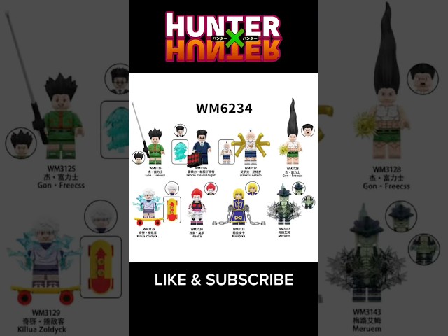Vídeo relacionado con Jada-Figura Coleccionable Anime Hunter X Hunter Surtido de 4: Gon, Killua, Kurapika y Leorio, Metal, 7cm Se envía de Manera aleatoria. No se Puede Elegir Modelo(253250004)