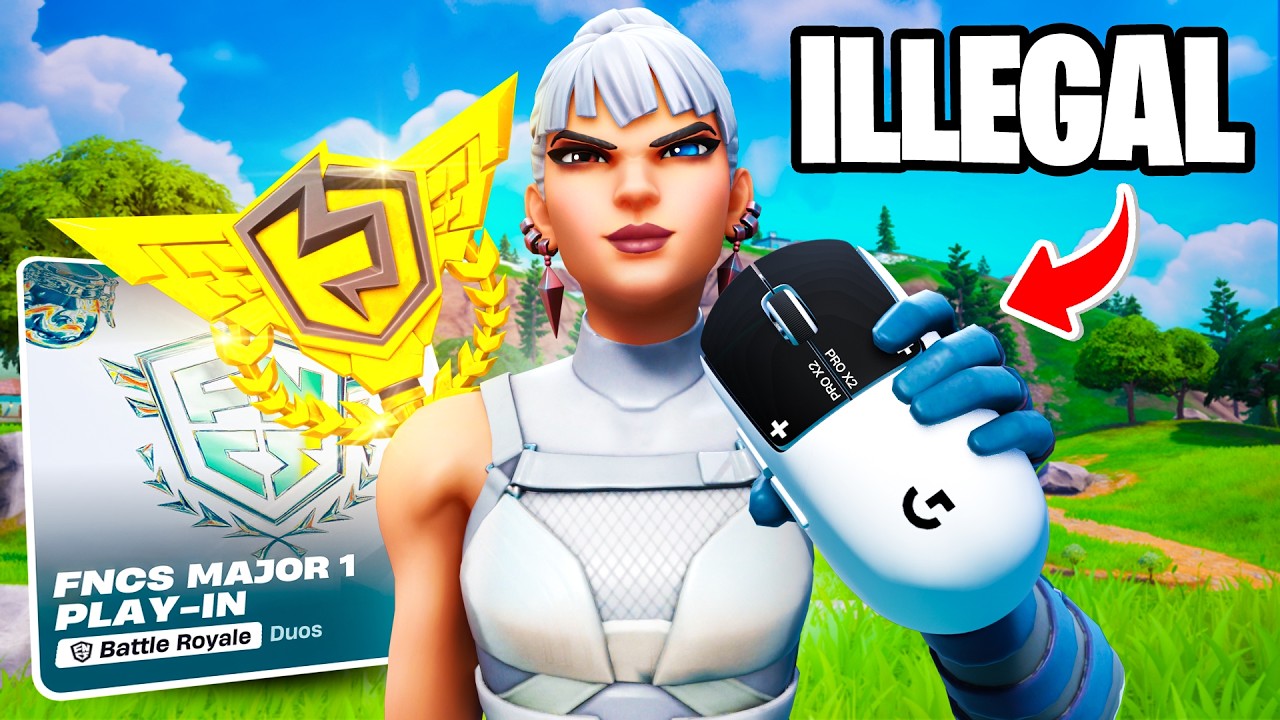 I Used an Illegal Mouse to Win FNCS..