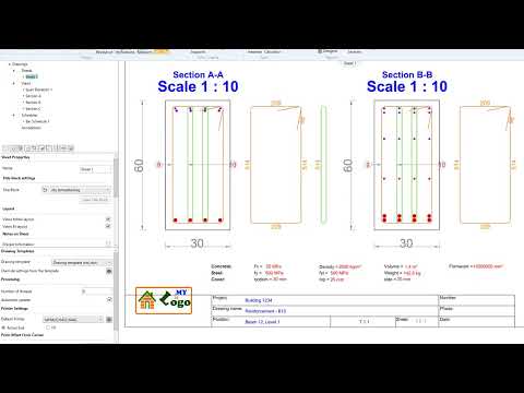Advance Design 2024.1 - Create easier-to-read drawings.