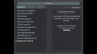 Deepwoken- New Advanced Tools Echoes Upgrade