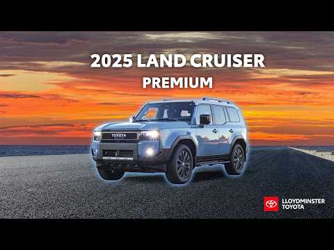 2025 Toyota Land Cruiser Premium in Blue for sale at Lloydminster Toyota in Lloydminster, AB