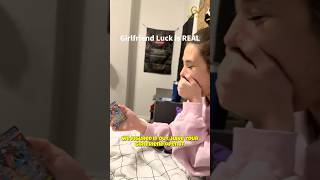 His girlfriend opened ONE pack… and pulled the chase card 😳