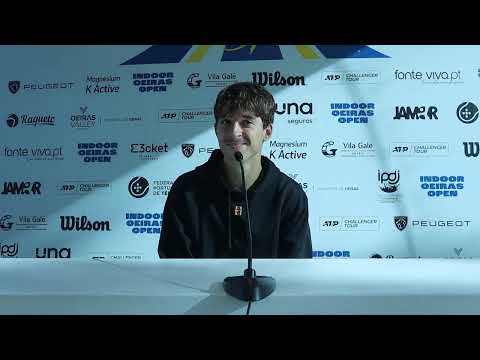 Conferência de Imprensa Dino Prizmic — 2R Indoor Oeiras Open 1 2023