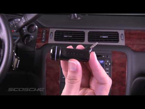 Scosche motorMOUTH II stereo - Bluetooth Handsfree and Streaming Audio Car Kit from