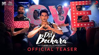 Dil Bechara (Title Track) Official Teaser