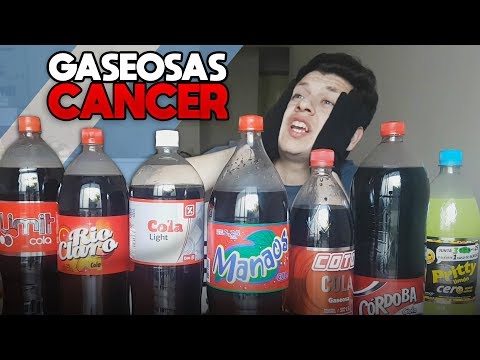 TOMANDO GASEOSAS CANCERIGENAS DE ARGENTINA