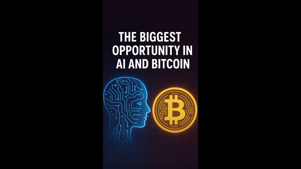 THE BIGGEST OPPORTUNITY IN AI AND BITCOIN #shorts