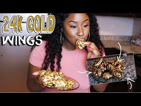 HOW TO MAKE 24K GOLD WINGS!