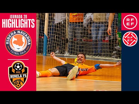 Resumen #PrimeraDivisiónFS ATP Tudelano Ribera Navarra 7-0 CD Burela FS | Jornada 28