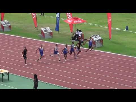 Liam Buck - 100m at Western Cape Athletics Champs 2019