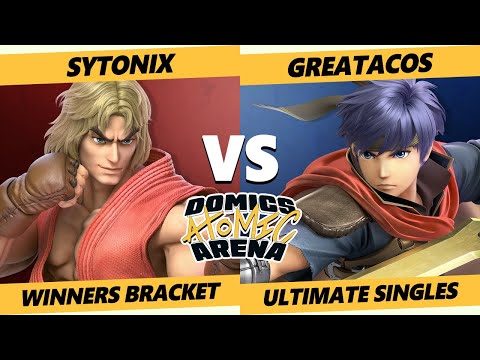 Domics Atomic Arena SSBU - EDM | Sytonix (Ken) Vs. RT | GREATacos (Ike) Ultimate Winners Bracket