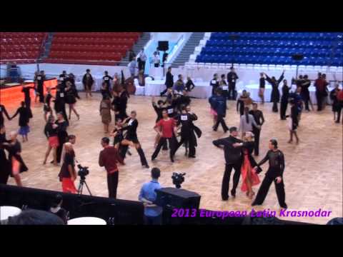 2013 WDSF European DanceSport Championship Latin in Krasnodar, RUS.2013
