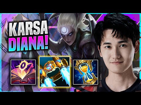 LEARN HOW TO PLAY DIANA JUNGLE LIKE A PRO! - TES Karsa Plays Diana JUNGLE vs Lee Sin! | Patch 11.16