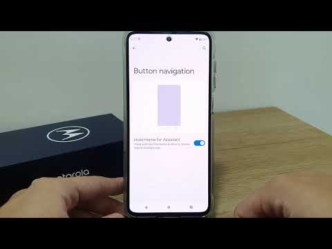 How to remove Google Assistant from the home button on the Moto G50 (video without sound)