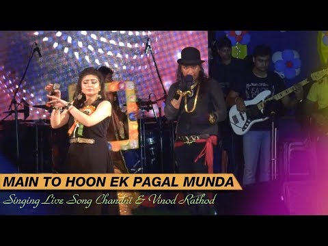 Main To Hoon Pagal Munda - Army | Sridevi & Shahrukh Khan | Live Singing  Vinod Rathod & Chadni