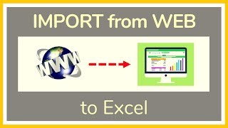 How to Pull Data From a Website Into Excel - Tutorial