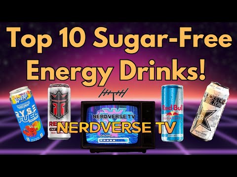 Top 10 Sugar-Free Energy Drinks!