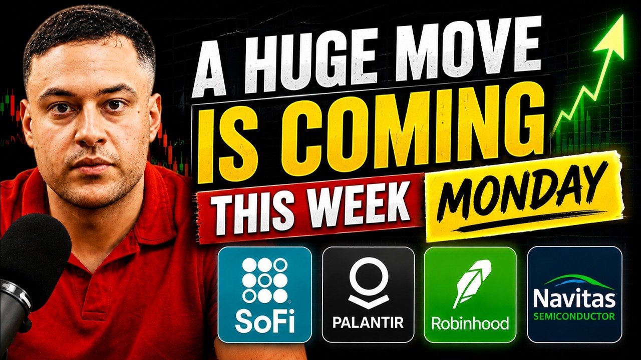 A Huge Move Is Coming This Week MONDAY #SOFI #PLTR #HOOD #nvts