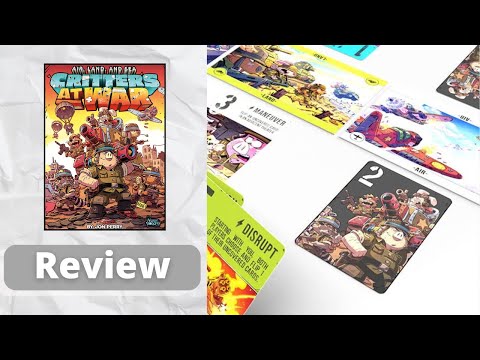 AIR, LAND & SEA: CRITTERS AT WAR - Board Game Review
