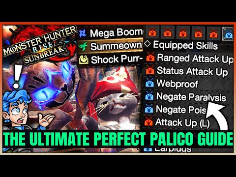 Palicos are Godlike Now - Best Palico & Palamute Skill & Moves Guide - Monster Hunter Rise Sunbreak!