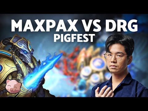 MaxPax vs DRG's Perfect ZvP Early Game | PiGFest Group D Qualifying Match (Bo3) - StarCraft 2