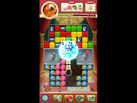 Toon Blast Level 6157 - NO BOOSTERS 🐻🐺🐱 | SKILLGAMING ✔️