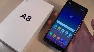 Samsung Galaxy A8 2018 4/32GB Black (SM-A530FZKD) - відео 7