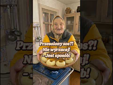 Co zrobić z przesolonym sosem 🛑 Zobacz jak uratować obiad jednym kawałkiem chleba! 🍞