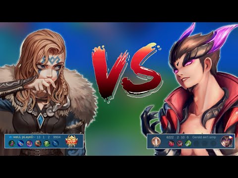 How to Destroy a Pro Yuzhong in EXP Lane | Hilda Build and Emblem | Mobile Legends