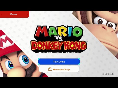 Mario vs. Donkey Kong - Full Demo Walkthrough