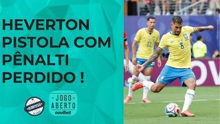 Heverton critica pênalti de Bruno Guimarães: "Estatística" | Aconteceu na Semana