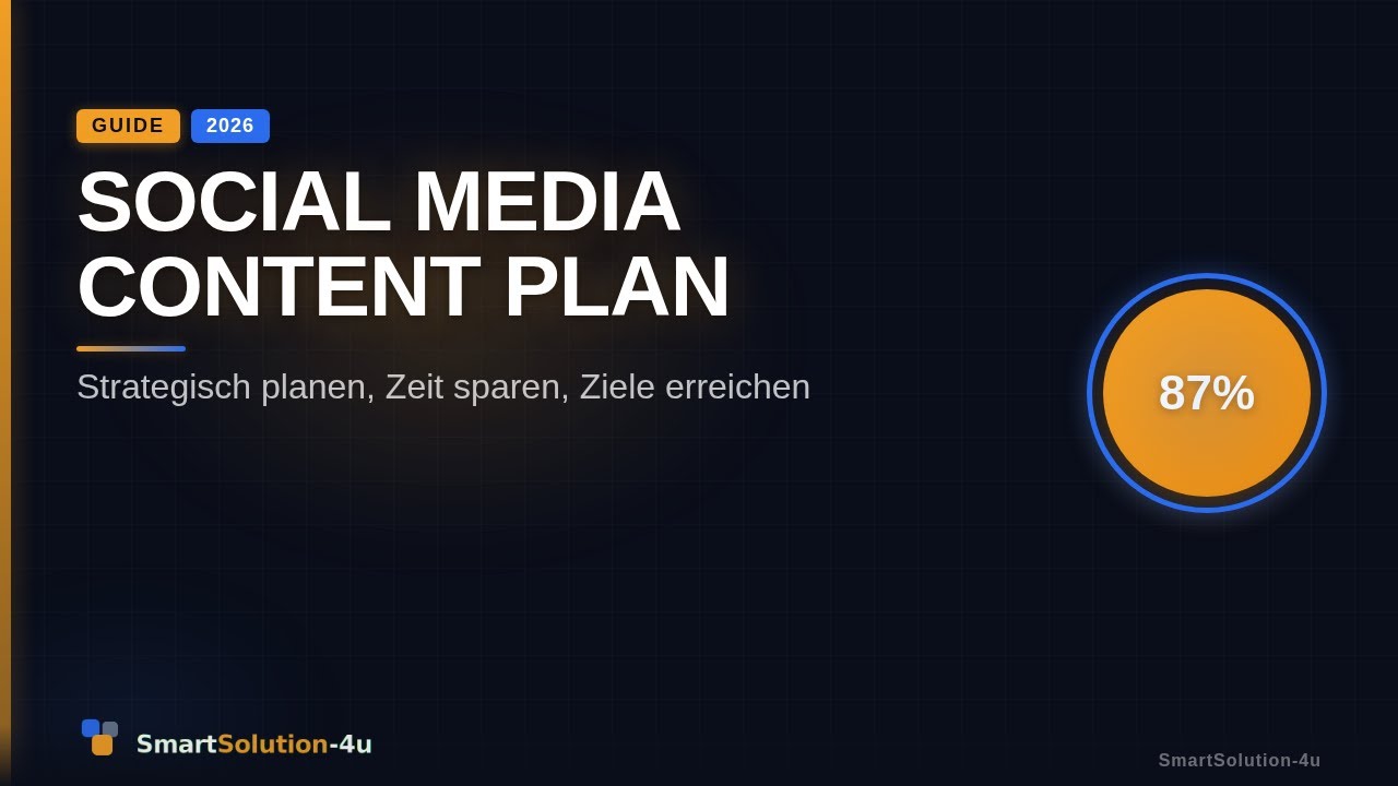 Social Media Content Plan