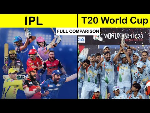 IPL vs ICC T20 World Cup Full Comparison unbiased in Hindi | T20 world cup vs IPL