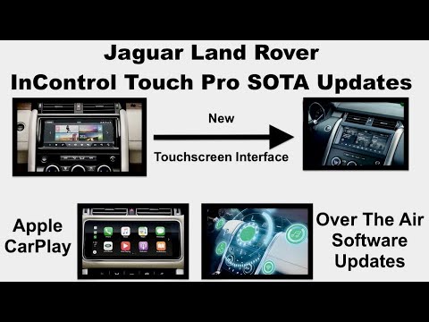 How to Update Jaguar Land Rover InControl Infotainment and Vehicle Software