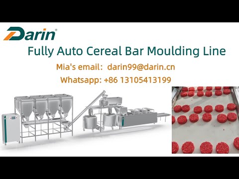 Round Shape Cereal Cake Forming Machine - DARIN