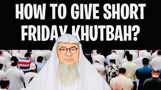 Download lagu Bagaimana cara menyampaikan khutbah Jumat singkat dan dasar? assimalhakeem JAL mp3