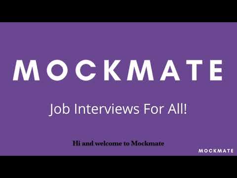 Mockmate - Job Interview Practice for Job Seekers