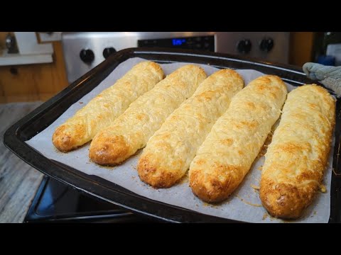🧄Parmesan Garlic BREADSTICKS & 🧀CHEESEY Buns #eggwhitebread #lowcarb #recipes