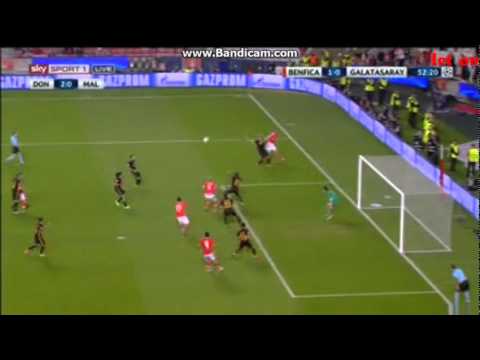 Goal Jonas ~Benfica Lisbon 1-0 Galatasaray~