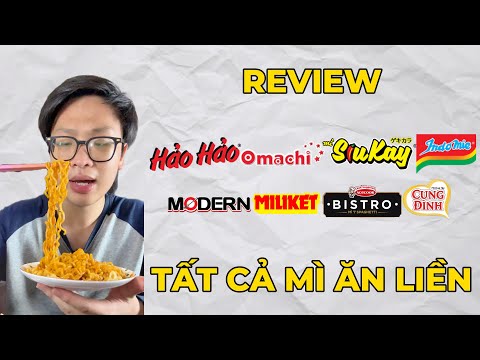 I Tried All Kinds of Vietnamese Instant Noodles