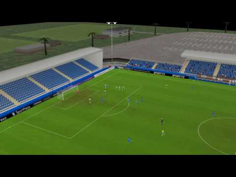 Betinho's first goal for Pampilhosa