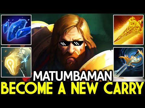 MATUMBAMAN [Omniknight] Become a New Carry with Aghanim Shard + Radiance Dota 2