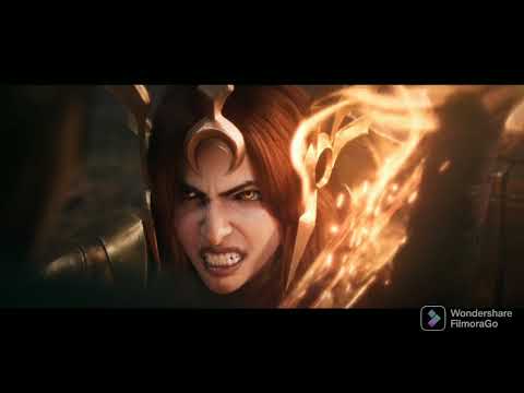 The Call | League of Legends Cinematic | but only Pantheon/Leona scenes