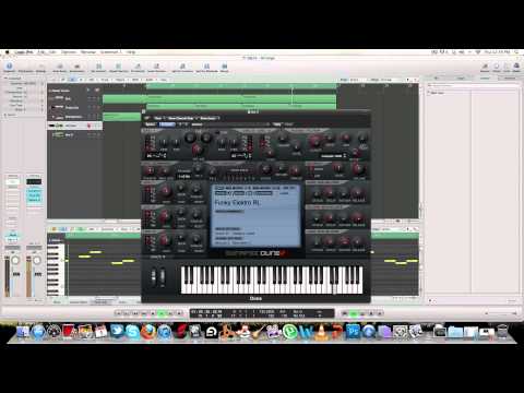 Synapse Audio's Dune (Lead synth presets preview)
