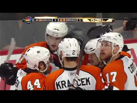 James Van Riemsdyk Goal - Game 5, 2010 Stanley Cup Final Blackhawks vs. Flyers