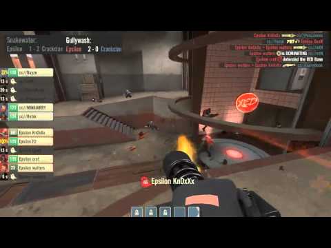 VanillaTV - Epsilon vs Crack Clan - ETF2L Season 11 Premier League - Week 2 - Gullywash