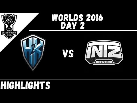 H2K vs ITZ Highlights Worlds 2016 Day 2 Group C H2K vs INTZ