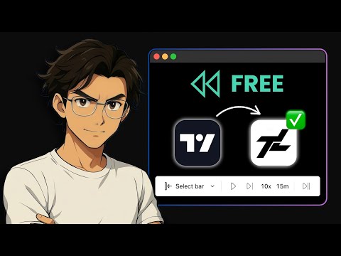 FREE Bar Replay Mode - Backtesting Software to Use in 2025 | Trading View's Replacement