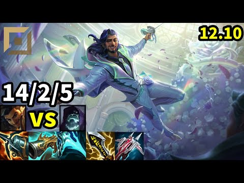 Akshan Top vs Yorick - KR Master | Patch 12.10